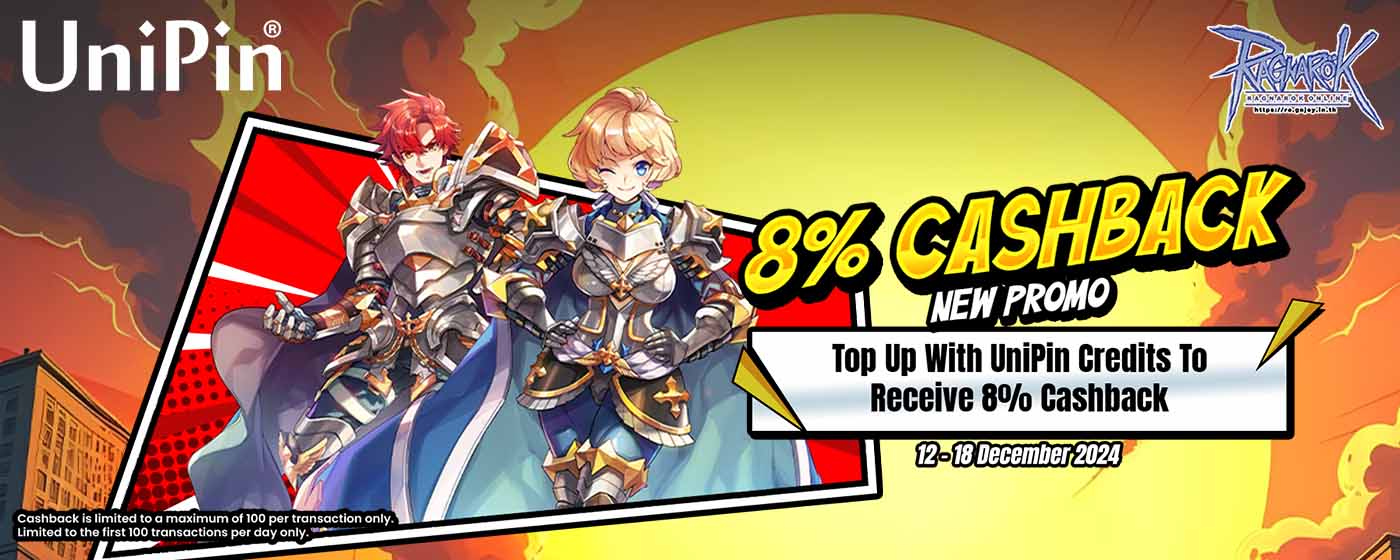 Power Up Your Ragnarok Quest—8% Cashback Awaits You! (TH)
